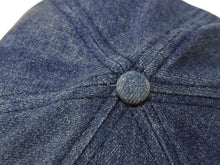 画像をギャラリービューアに読み込む, NEW ERA ニューエラ LA ロサンゼルスドジャース キャップ 帽子 デニム ポリエステル ブルー サイズ7 3/8 (58.7cm) 美品 中古 4b006740