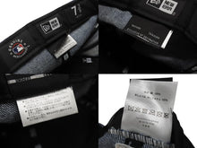 画像をギャラリービューアに読み込む, NEW ERA ニューエラ LA ロサンゼルスドジャース キャップ 帽子 デニム ポリエステル ブルー サイズ7 3/8 (58.7cm) 美品 中古 4b006740