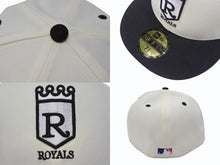 画像をギャラリービューアに読み込む, 新品同様 NEW ERA ニューエラ HOMEGAME TOKYO KANSAS CITY ROYALS キャップ 帽子 アイボリー サイズ7 3/8(58.7cm) 中古 4b006741