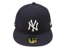 画像をギャラリービューアに読み込む, 極美品 NEWERA ニューエラ ニューヨークヤンキース GORE-TEX ゴアテックス キャップ 帽子 ネイビー サイズ3 3/8(58.7cm) 中古 4b006742