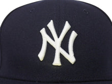 画像をギャラリービューアに読み込む, 極美品 NEWERA ニューエラ ニューヨークヤンキース GORE-TEX ゴアテックス キャップ 帽子 ネイビー サイズ3 3/8(58.7cm) 中古 4b006742