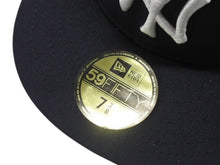 画像をギャラリービューアに読み込む, 極美品 NEWERA ニューエラ ニューヨークヤンキース GORE-TEX ゴアテックス キャップ 帽子 ネイビー サイズ3 3/8(58.7cm) 中古 4b006742
