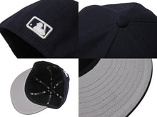 画像をギャラリービューアに読み込む, 極美品 NEWERA ニューエラ ニューヨークヤンキース GORE-TEX ゴアテックス キャップ 帽子 ネイビー サイズ3 3/8(58.7cm) 中古 4b006742