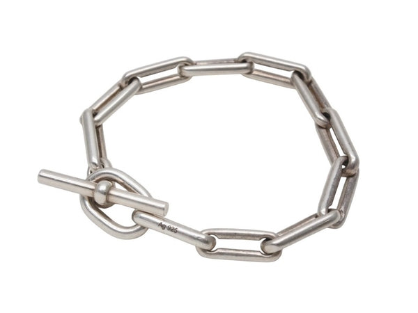 HERMES Salambo エルメス ブレスレット サランボ 11コマ シルバー SV925 49.4g 美品 中古 4b006744