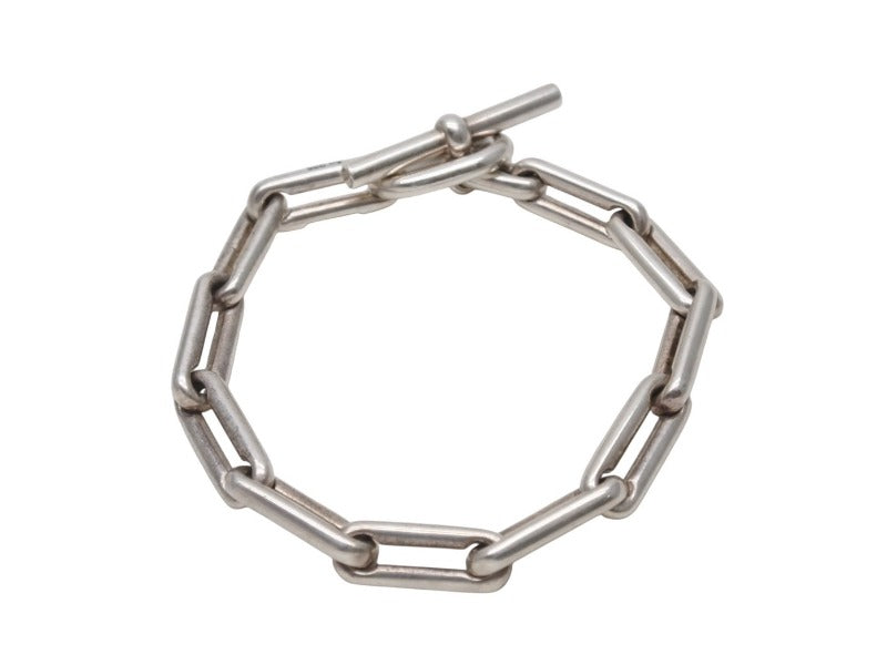 HERMES Salambo エルメス ブレスレット サランボ 11コマ シルバー SV925 49.4g 美品 中古 4b006744