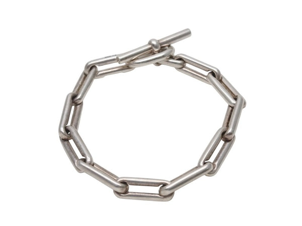 HERMES Salambo エルメス ブレスレット サランボ 11コマ シルバー SV925 49.4g 美品 中古 4b006744