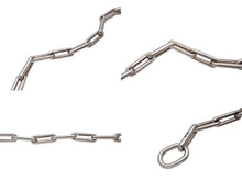 画像をギャラリービューアに読み込む, HERMES Salambo エルメス ブレスレット サランボ 11コマ シルバー SV925 49.4g 美品 中古 4b006744