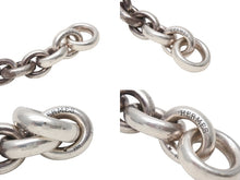 画像をギャラリービューアに読み込む, HERMES Crescendo エルメス ブレスレット クレッシェンド ドイツ製 24コマ シルバー SV925 100,1g 美品 中古 4b006745