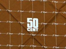 画像をギャラリービューアに読み込む, 新品未使用 50CENT 50セント G-Unit Gユニット バンダナ ブラウン ホワイト プリント HIP HOP Queens 中古 4b006746