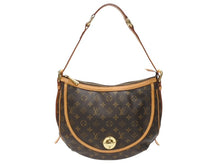 画像をギャラリービューアに読み込む, 極美品 LOUIS VUITTON ルイヴィトン トゥラムGM ショルダーバッグ M40075 モノグラム ブラウン ゴールド金具 中古 4b006753