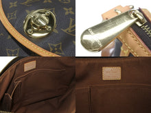 画像をギャラリービューアに読み込む, 極美品 LOUIS VUITTON ルイヴィトン トゥラムGM ショルダーバッグ M40075 モノグラム ブラウン ゴールド金具 中古 4b006753