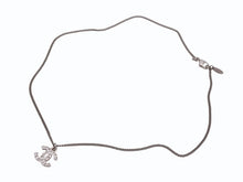 画像をギャラリービューアに読み込む, 極美品 CHANEL シャネル ココマーク ネックレス C12V刻印 6.0g メタル ラインストーン シルバー 中古 4b006757