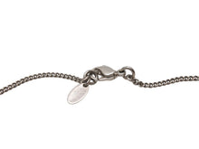 画像をギャラリービューアに読み込む, 極美品 CHANEL シャネル ココマーク ネックレス C12V刻印 6.0g メタル ラインストーン シルバー 中古 4b006757