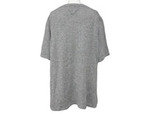 画像をギャラリービューアに読み込む, PRADA プラダ 19AW 半袖ニットTシャツ トップス P24U0R サイズ40 トライアングルパッチ グレー カシミヤ 美品 中古 4b006762