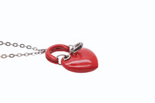 画像をギャラリービューアに読み込む, 新品未使用 Christian Dior クリスチャンディオール Short Heart ネックレス N0130LMDLQ 重量約10.5g 全長約46cm ハートモチーフ 中古 4b006771