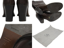 画像をギャラリービューアに読み込む, MIUMIU ミュウミュウ ロング ブーツ vero cuoio ブラウン サイズ39 イタリア製 レザー 美品 中古 4b006773