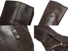 画像をギャラリービューアに読み込む, MIUMIU ミュウミュウ ロング ブーツ vero cuoio ブラウン サイズ39 イタリア製 レザー 美品 中古 4b006773