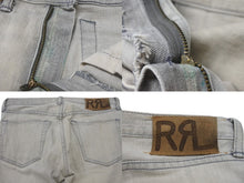 Load image into Gallery viewer, RRL ダブルアールエル デニムパンツ RRL Skinny Fit Japan Woven Selvedge Denim フェード グレー 27 21599 美品 中古 4b006775