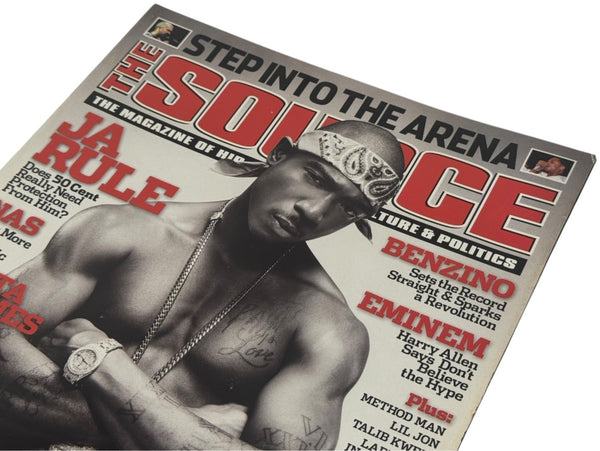 SOURCE ソース マガジン HIPHOP 雑誌 本 2003年 No.161 JA PULE NAS MISSY EMINEM 美品 中古 4b006792