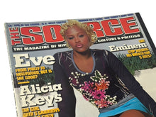 Load image into Gallery viewer, SOURCE ソース マガジン HIPHOP 雑誌 本 2002年 8月号 EVE EMIINEM ALICIA KEYS 美品 中古 4b006793