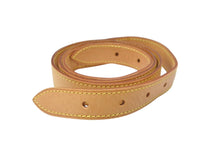 画像をギャラリービューアに読み込む, LOUIS VUITTON ルイヴィトン ショルダーストラップ TH0076 バギー用 ベージュ ヌメ革 全長125 美品 中古 4b006806