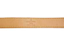 画像をギャラリービューアに読み込む, LOUIS VUITTON ルイヴィトン ショルダーストラップ TH0076 バギー用 ベージュ ヌメ革 全長125 美品 中古 4b006806