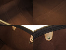 画像をギャラリービューアに読み込む, LOUIS VUITTON ルイヴィトン キーポル55 ボストンバッグ M41424 モノグラム PVC ヌメ革 ブラウン 美品 中古 4b006813