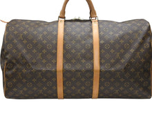 画像をギャラリービューアに読み込む, 極美品 LOUIS VUITTON ルイヴィトン キーポル60 ボストンバッグ M41422 モノグラム PVC レザー ブラウン 中古 4b006814