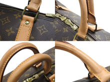 画像をギャラリービューアに読み込む, 極美品 LOUIS VUITTON ルイヴィトン キーポル60 ボストンバッグ M41422 モノグラム PVC レザー ブラウン 中古 4b006814