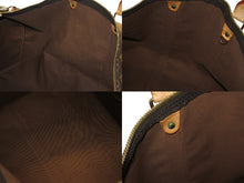 画像をギャラリービューアに読み込む, LOUIS VUITTON ルイヴィトン キーポル バンドリエール55 ボストンバッグ M41414 モノグラム ブラウン 美品 中古 4b006815