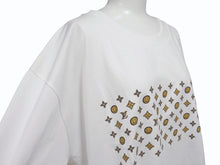 画像をギャラリービューアに読み込む, 新品未使用 LOUIS VUITTON CPFM ルイヴィトン 希少 半袖Ｔシャツ コットン ホワイト マルチカラー サイズ5XL 中古 4b006823