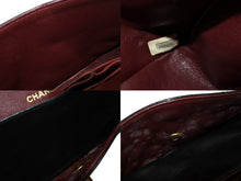 画像をギャラリービューアに読み込む, 極美品 CHANEL シャネル マトラッセ23 Wフラップ Wチェーンショルダーバッグ 1番台 ラムスキン ココマーク ブラック ゴールド金具 中古 4b006825