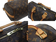 Load image into Gallery viewer, 極美品 LOUIS VUITTON ルイヴィトン スピーディ バンドリエール25 ハンドバッグ M41113 モノグラム ブラウン 中古 4b006826