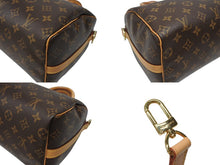 Load image into Gallery viewer, 極美品 LOUIS VUITTON ルイヴィトン スピーディ バンドリエール25 ハンドバッグ M41113 モノグラム ブラウン 中古 4b006827