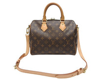 Load image into Gallery viewer, 極美品 LOUIS VUITTON ルイヴィトン スピーディ バンドリエール25 ハンドバッグ M41113 モノグラム ブラウン 中古 4b006827