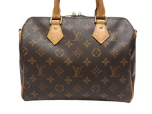 Load image into Gallery viewer, 極美品 LOUIS VUITTON ルイヴィトン スピーディ バンドリエール25 ハンドバッグ M41113 モノグラム ブラウン 中古 4b006827