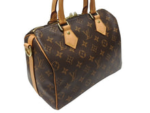 Load image into Gallery viewer, 極美品 LOUIS VUITTON ルイヴィトン スピーディ バンドリエール25 ハンドバッグ M41113 モノグラム ブラウン 中古 4b006827