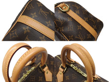 Load image into Gallery viewer, 極美品 LOUIS VUITTON ルイヴィトン スピーディ バンドリエール25 ハンドバッグ M41113 モノグラム ブラウン 中古 4b006827