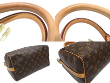 Load image into Gallery viewer, 極美品 LOUIS VUITTON ルイヴィトン スピーディ バンドリエール25 ハンドバッグ M41113 モノグラム ブラウン 中古 4b006827