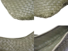 画像をギャラリービューアに読み込む, BOTTEGAVENETA ボッテガヴェネタ イントレチャート ショルダーバッグ イタリア製 アルガ レザー 美品 中古 4b006830