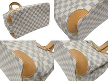 Load image into Gallery viewer, 極美品 LOUIS VUITTON ルイヴィトン ハンドバッグ N51207 ハムステッドPM ホワイト ダミエアズールキャンバス 中古 4b006831