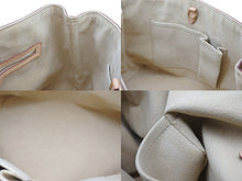 Load image into Gallery viewer, 極美品 LOUIS VUITTON ルイヴィトン ハンドバッグ N51207 ハムステッドPM ホワイト ダミエアズールキャンバス 中古 4b006831