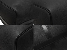 画像をギャラリービューアに読み込む, 新品同様 LOUIS VUITTON ルイヴィトン モノグラムトリヨン キーポル バンドリエール 50cm M59025 ボストンバッグ ブラック 中古 4b006832