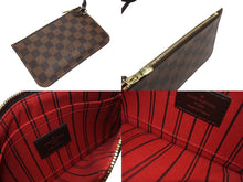 画像をギャラリービューアに読み込む, 極美品 LOUIS VUITTON ルイヴィトン ネヴァーフルPM トートバッグ N41359 ダミエキャンバス ブラウン ゴールド金具 中古 4b006835