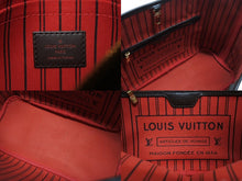 画像をギャラリービューアに読み込む, 極美品 LOUIS VUITTON ルイヴィトン ネヴァーフルPM トートバッグ N41359 ダミエキャンバス ブラウン ゴールド金具 中古 4b006835