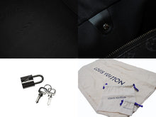 画像をギャラリービューアに読み込む, 極美品 LOUIS VUITTON ルイヴィトン エクリプス キーポル バンドリエール45 ボストンバッグ M40569 シルバー金具 ブラック 中古 4b006840