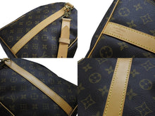 画像をギャラリービューアに読み込む, 極美品 LOUIS VUITTON ルイヴィトン モノグラム キーポルバンドリエール50 ブラウン M41416 ボストンバッグ 中古 4b006844