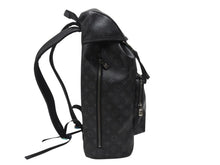 画像をギャラリービューアに読み込む, 新品同様 LOUIS VUITTON ルイヴィトン ザック バックパック モノグラムエクリプスキャンバス M43409 ブラック グレー 中古 4b006846