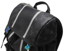 画像をギャラリービューアに読み込む, 新品同様 LOUIS VUITTON ルイヴィトン ザック バックパック モノグラムエクリプスキャンバス M43409 ブラック グレー 中古 4b006846