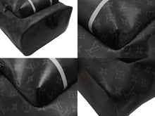 画像をギャラリービューアに読み込む, 新品同様 LOUIS VUITTON ルイヴィトン ザック バックパック モノグラムエクリプスキャンバス M43409 ブラック グレー 中古 4b006846